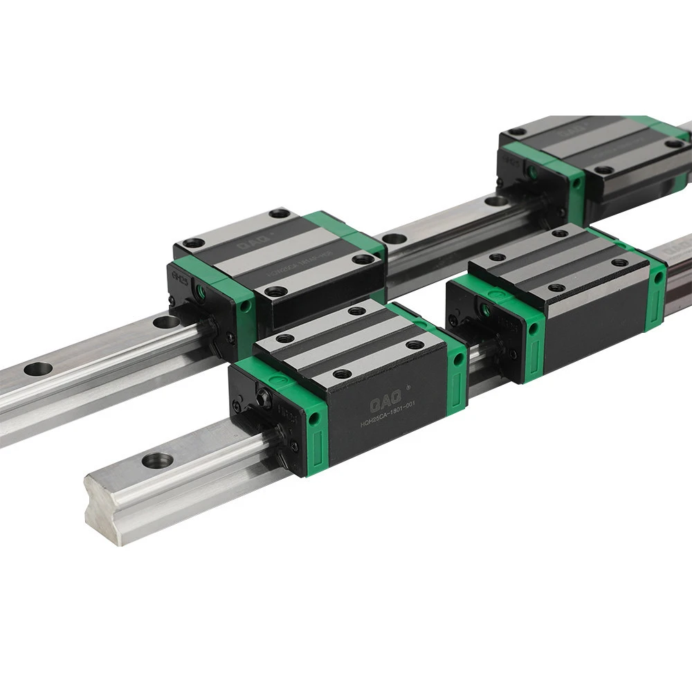 HGH45CA Customized length accuracy linear motion guide 20mm HIWIN/BRH/ABBA linear guide sbc linear guide slide bearing
