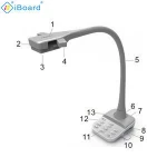 High definition 5 Mega Portable Presenter Document Visualizer