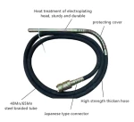 high frequency concrete vibrating motor for electric Concrete poker vibrator shaft 110v