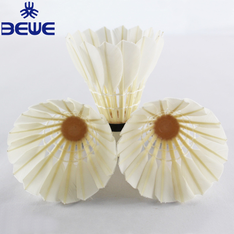 Buy High Placement Accuracy Goose Feather Badminton Shuttlecock With ...