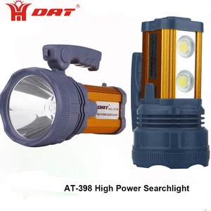 High power 15W searchlight COB light rechargeable led searchlight