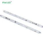 High power led rigid light bar with lens for light box edge lighting
