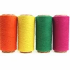 High Quality 100% Cotton Yarn Dyed Color Mercerized Cotton Yarn