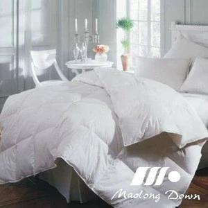 High Quality 100% Hotel White Duck Down Comforter Pure White