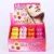 Import high quality 6 colors moisturizing fresh fruits flavor cute round ball shape Lip Balm for private label from China