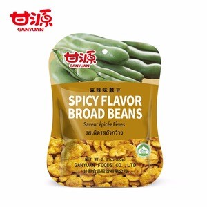 High quality and healthy spicy flavor broad bean snack food