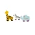 Import High quality animals magnetic wooden train toy from China