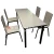 Import High Quality Canteen Furniture Staff Student Dining Tables Sets from China