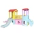 Import High Quality Children Amusement Park Kindergarten Kids Playhouse Indoor Playground Equipment Plastic Play House With Slide Toy from China