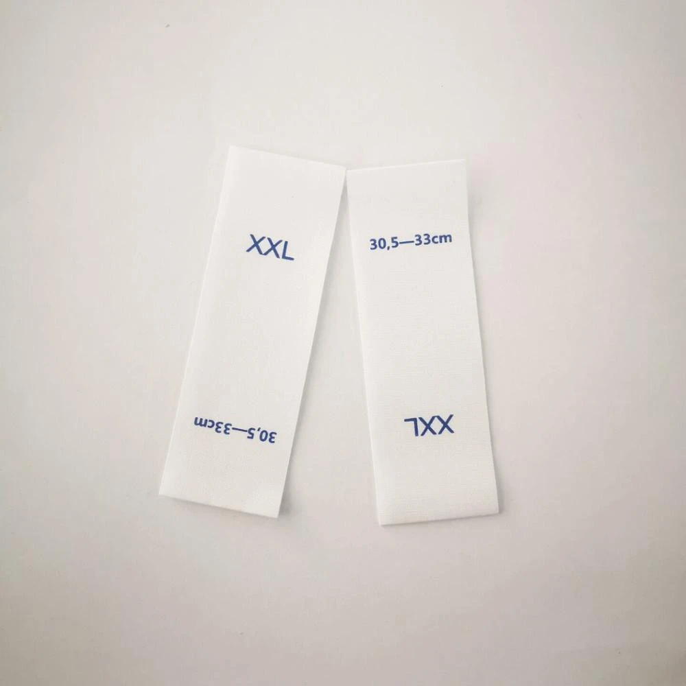 High Quality Clothing Sizes Woven garment label Manufacturer in China