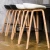 Import High quality commercial furniture bar stool chair modern bar chair Luxury high wooden legs bar stool from China