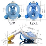 High Quality Full Face Diving and Swimming Snorkel Mask
