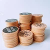 High Quality Grinding Disc/double Hole Wooden Pieces  For Round Wood  Diy Decoration Craft
