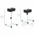 Import High quality height adjustable nail salon pedicure stool from China
