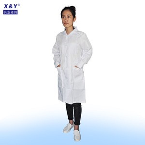High quality hospital doctor uniform polyester cotton fabric uniform for doctor