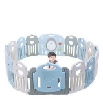 High quality indoor playyard luxury children cheap play yard kids portable foldable fence plastic baby safety playpen