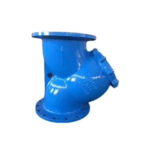 High Quality Industrial Cast Iron Flanged Y Strainer valve
