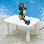 High quality kids plastic table for preschool and kids daycare