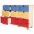 Import high quality kindergarten furniture children toy storage cabinet from China