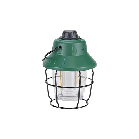 High Quality 300LM Camping Light Rechargeable Power Vintage Retro Camping Lantern for Outdoor