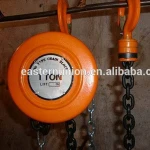 high quality manual chain lifting pulley block