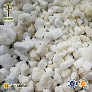 High Quality Pure Natural Super White Barite Lumps by BaSO4 97% Min and Whiteness 92% Min separated by Colorsorter