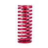 High quality red rectangular wire compression springs wire forming spring clip supplier