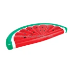 high quality safety large inflatable watermelon float funny water melon pool float plastic fruit life raft