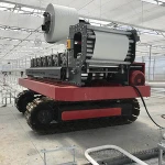 High quality soiless growing cocopeat trough greenhouse gutter machine hydroponic