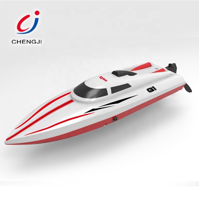 High speed kids 2.4g 4 channel battery waterproof electric racing boat rc