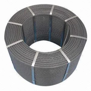 High Strength ASTM A416 15.24mm 7 wire steel cable wire rope PC Steel Strand for prestressed concrete