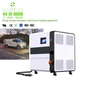 High Voltage Mobile EV Charging Station, 30kwh 60kwh 120kwh Lithium Ion Battery, CCS Type Charging Available LiFePO4 Battery