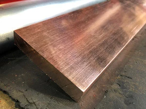 Highly recommended high tenacity flat copper steel square bar