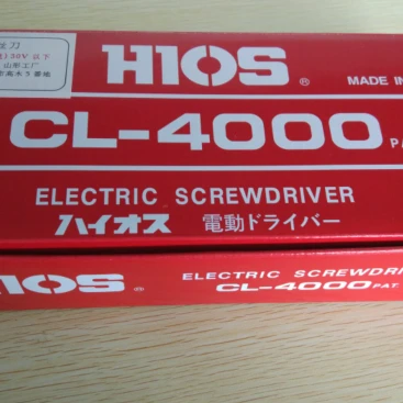 HIOS CL-4000 Electric Screw Driver 60W 30V Screw Driver Bit