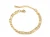 Import Hip Hop 14K Gold Plated Chain Bracelet Stainless Steel Unisex Minimalist Jewelry Fashion Accessories from China