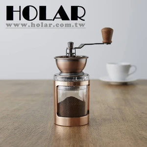 [Holar] 100% Taiwan Made Ceramic Burr Manual Coffee Grinder