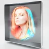 hologram projector led lightbox dynamic video wifi advertising light box display