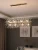 Import HOME Decoration Post Modern K9 Crystal Krystal Long Chandelier Hanging Light for Kitchen Dining Room from China