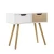 Import Home office furniture kit white Cabinet retro desk multimedia modern console table from China