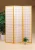 Import homedecor wooden folding screen room divider from China