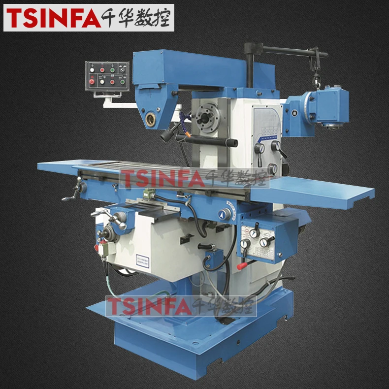 Horizontal mill HH36 X6036 3 Axis auto feed milling machine  shop China cheap heavy duty universal horizontal milling machine