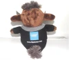 Hospital Doctor Cow Mascot doll with Custom logo Soft Plush Stuffed Animal Toy