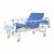 Import Hospital equipment latest metal bed designs 2 cranks manual hospital bed for sale from China