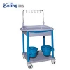 Hospital furniture economical lightweight clinic emergency trolley