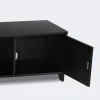 Hot on Amazon Modern Fireplace Trolley TV Stand