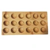 Hot products to sell online Bamboo egg tray with 18 eggs