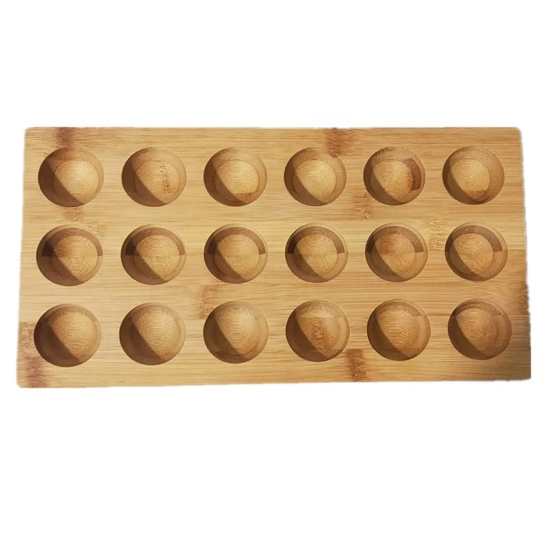 Hot products to sell online Bamboo egg tray with 18 eggs