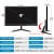 Import Hot Sale 19 Inch PC Monitor Black Flat TFT Screen HD LCD Display 5ms V+H for Office Home School Gaming CCTV Monitor Computer Monitor from China