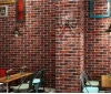 hot sale 3d  waterproof wallpaper wall paper bricks home decoration brick