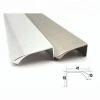 hot sale aluminum invisible cabinet drawer pulls furniture handle, long handle profiles also are supplied